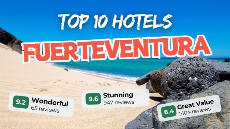 🌴 10 BEST HOTELS in FUERTEVENTURA 🏝️ Where to Stay in Fuerteventura Hotel Guide ✈️