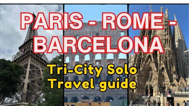Paris Solo Travel Guide: For First Time Visitors #paris #travel #europe #france