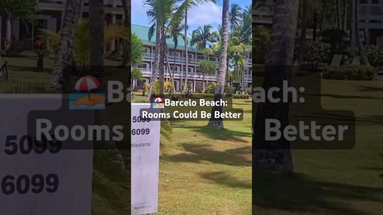🏖️Barcelo Beach: Rooms Could Be Better #travel #vacation