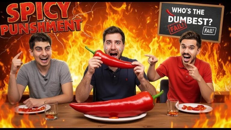 Testing Knowledge – SPICY CHILLI PUNISHMENT!