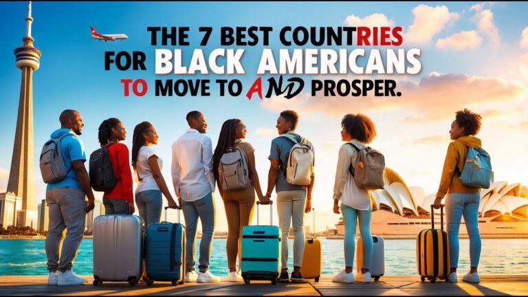 7 Dream Countries Where Black Americans Are Living Their BEST Life!