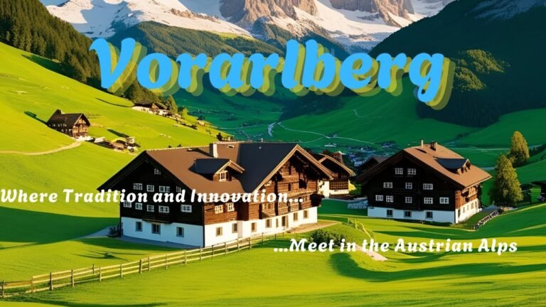 Vorarlberg : Alpine Modernism Where Tradition and Innovation Meet in the Austrian Alps