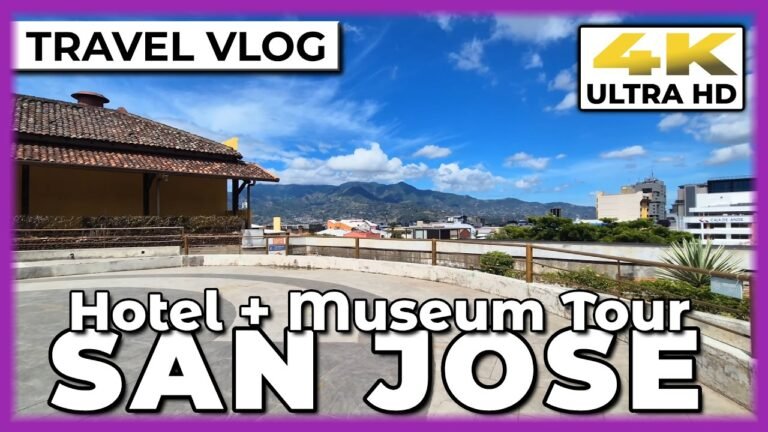 🦋 Tour Downtown San Jose, Costa Rica || High Value Budget Hotel + National Museum #travel