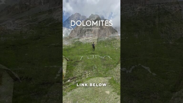 #travel #dolomites #dolomiti #italy #travelitaly #lakecomo #Italia #Amalfi #positano #italianalps