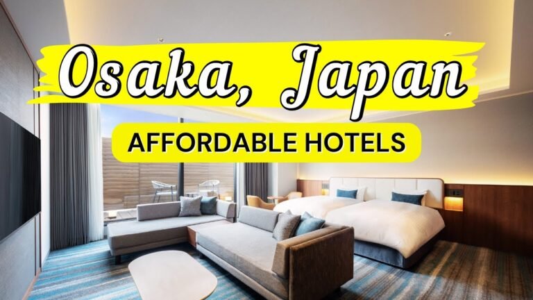 12 Budget Hotels in Osaka, Japan | Travel Guide 2025