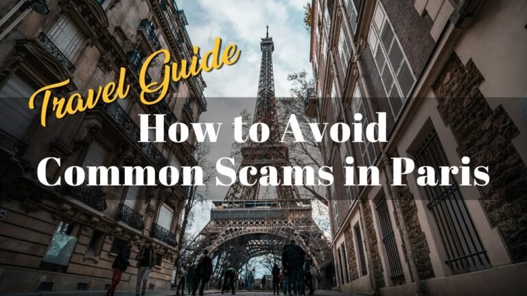 🇫🇷 Travel Tips | How to Avoid Tourist Scams In Paris