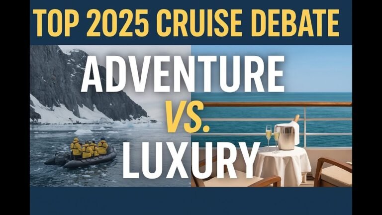 Expedition or Luxury Cruise? Find Out Which Type of Cruise Adventure Is Perfect for You!
