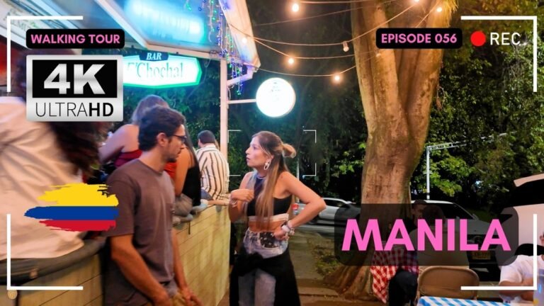 Little America in Manila, El Poblado Nightlife 🇨🇴 Medellin Walking Tour