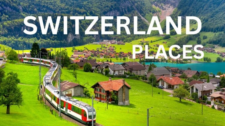 Top 25 tourist places in Switzerland