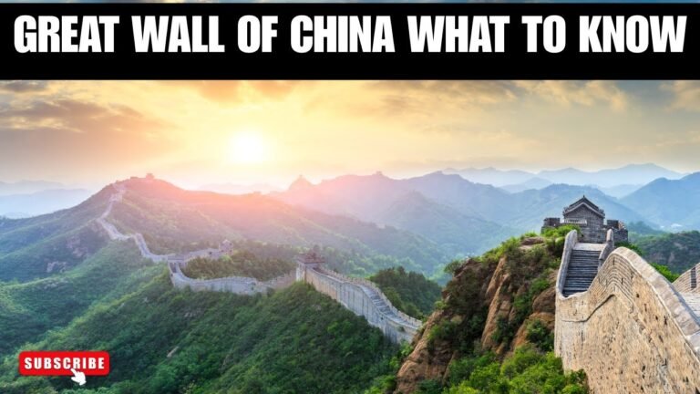 Exploring the Great Wall of China – What You Need to Know! – Travel Video