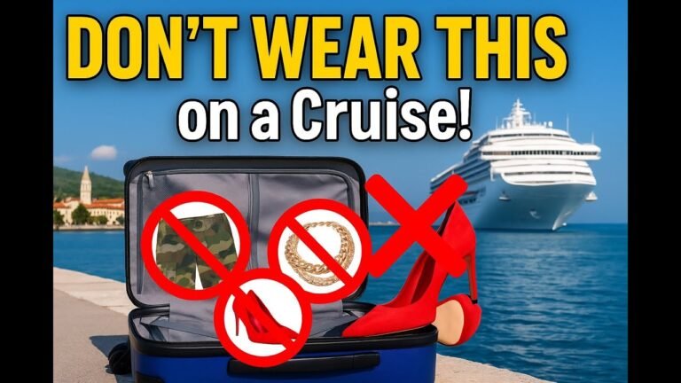 7 Cruise Clothing Mistakes That Could Totally Ruin Your Trip – Avoid These Packing Errors Now!
