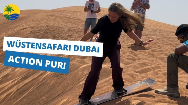 Wüstensafari Dubai erleben – Quads, Kamele, Sandboarding: Lohnt es sich?