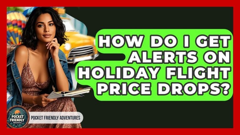 How Do I Get Alerts On Holiday Flight Price Drops? – Pocket Friendly Adventures