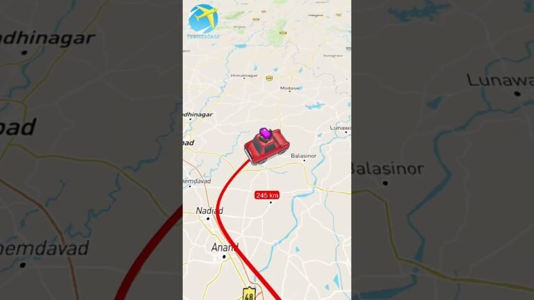 surat to Salangpur travel in car 🚗💨#map#youtubeshorts#shortvideo#shorts#car#mrbeast#subscribe#short