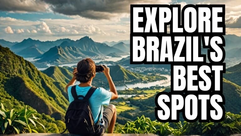 Exploring Brazil Vacation Travel Guide |Explore Top 10 Most Beautiful Places In Brazil Hidden View