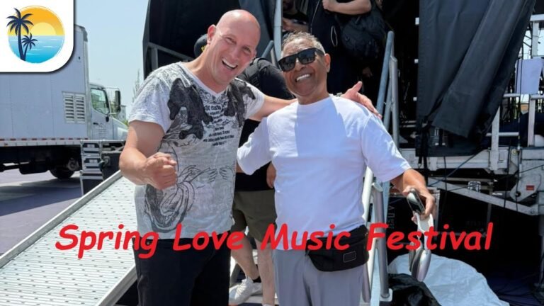 Spring Love Music Festival Live Concert Front Stage