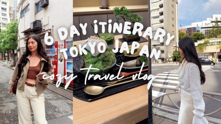 Tokyo Vlog ✨ 6 day casual itinerary ✨  Matcha + Design Book Stores + Where to Eat