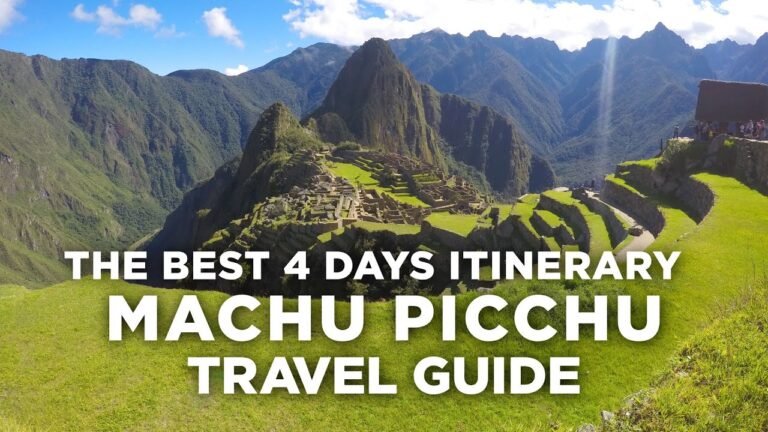 The Best 4 Days Itinerary in Machu Picchu Peru Travel Guide @tommytravelz