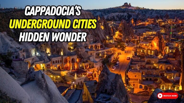 Exploring the Underground Cities of Cappadocia – Turkey’s Hidden Wonder! – Travel Video