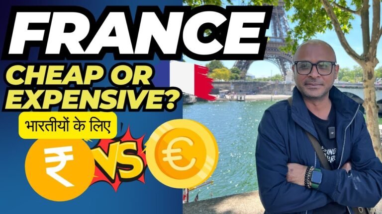How Expensive is France in 2025 | Living Cost Breakdown for Indians & the First Impressions