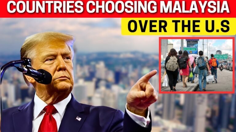 Top 10 countries now choosing MALAYSIA over U.S after Trump's new tariffs