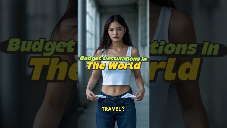 Top 5 Destinations In The World On a Budget