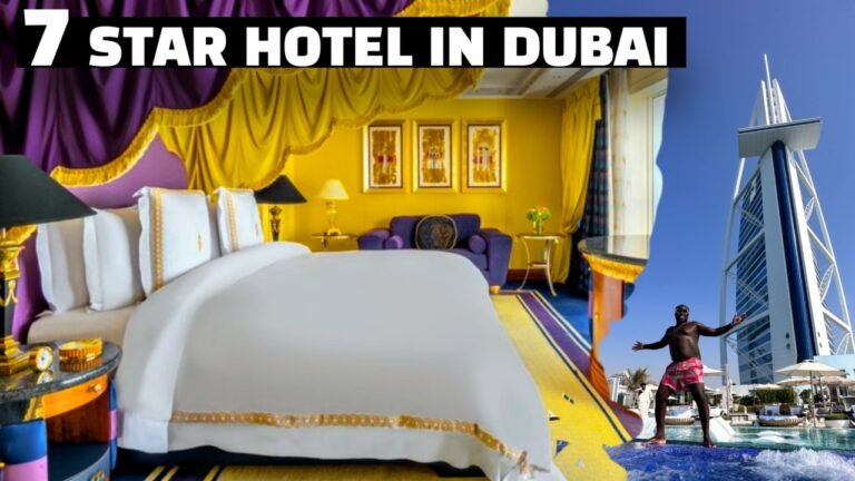 I Stayed at the Iconic 7-Star Burj Al Arab 🇦🇪 | Full 4K Tour, Review & First Impressions