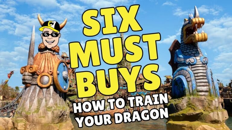 Top 6 Things You Must  Buy in How To Train Your Dragon World ~ Epic Universe Shopping Guide #HTTYD