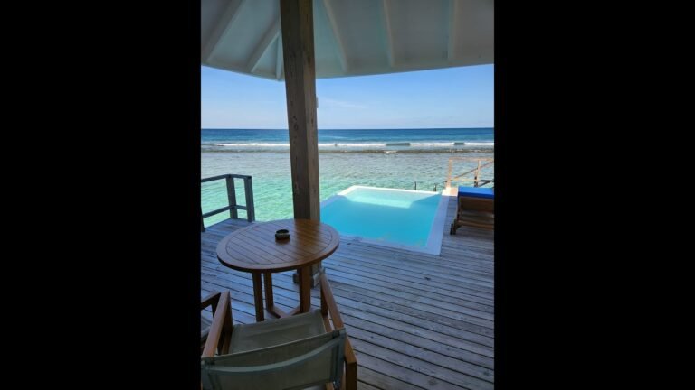Sun Siyam Olhuveli Maldives Beach & Spa resort – Great View From Water Villa With Pool
