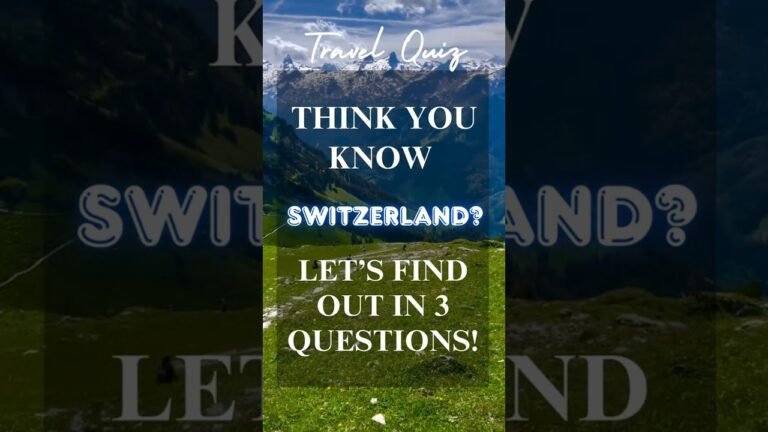 Quiz time, Switzerland 🇨🇭✨ Take our 3 questions travel quiz ⁉️ #travel #swisstravel #quiztime