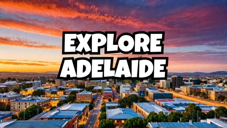 Adelaide, South Australia: An Amazing City You Need to Discover!
