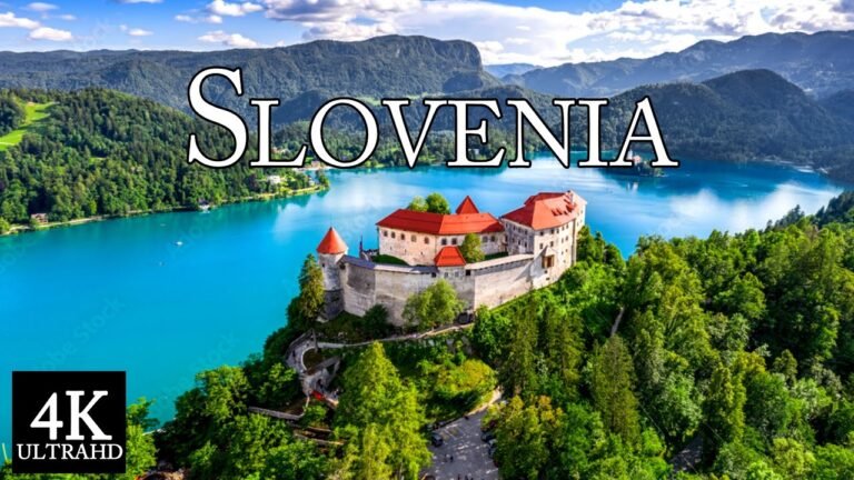 Slovenia 4K – Beautiful Ljubljana Nature Drone Scenery With Relaxing Piano Music