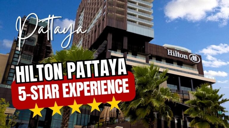 Hilton Hotel Pattaya 5-Star Luxury Pattaya, Thailand | Hotel Review #pattaya #thailand #travel