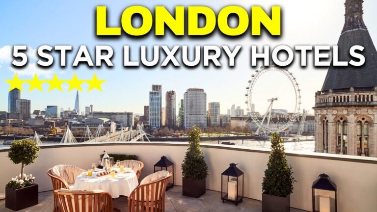 Top 7 CHEAPEST 5-Star Hotels in London You Won't Believe!