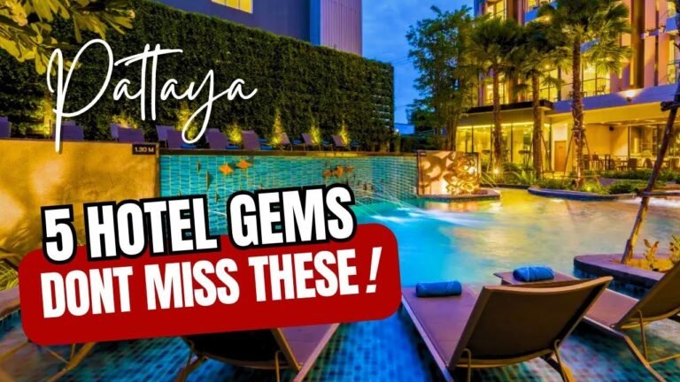 Pattaya Central: 5 BEST Budget-Friendly GUEST FRIENDLY Hotels (Mid-Priced Gems!)  #thailand #pattaya