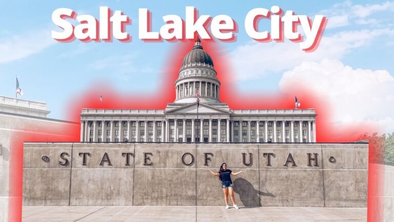 Você Precisa Conhecer Essa Cidade Nos EUA | Salt Lake City Em Utah!