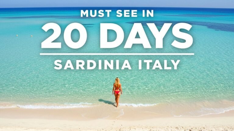 Must See in 20 Days in Sardinia (Sardegna) – Italy Travel Guide@tommytravelz
