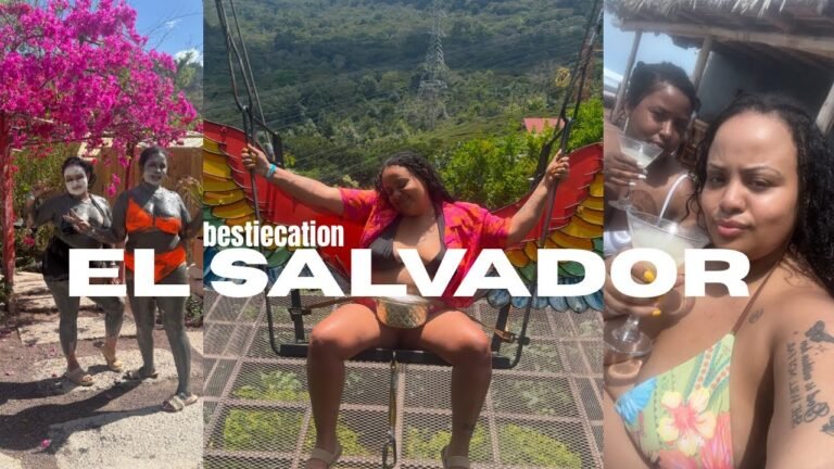 TRAVEL VLOG || WEEKEND IN EL SALVADOR #girlstrip