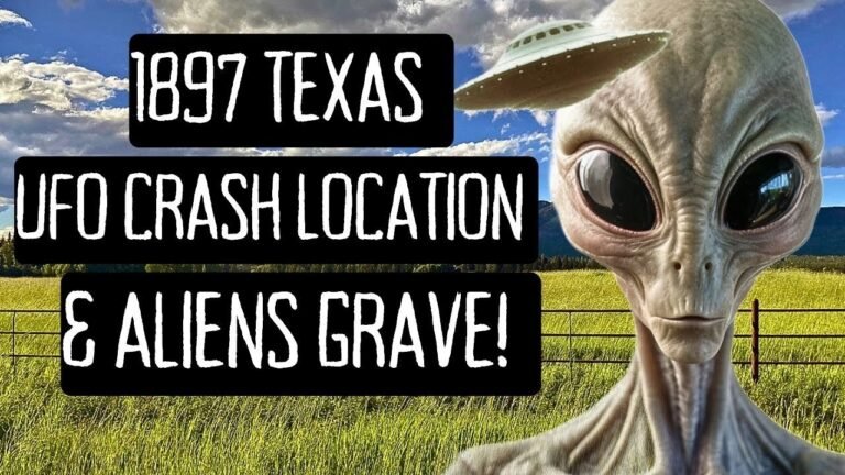 America's First UFO Crash: 1897 Aurora Texas Alien Grave | Unsolved Historical Mystery