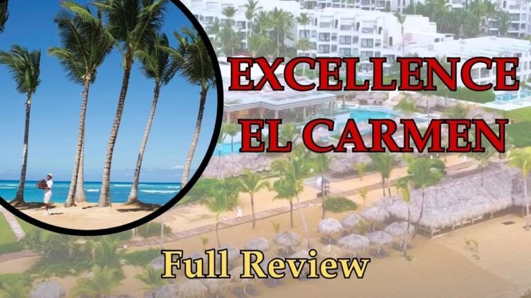 EXCELLENCE EL CARMEN Resort in Punta Cana REVIEW | What No One Tells You (Full Tour & Experiences)