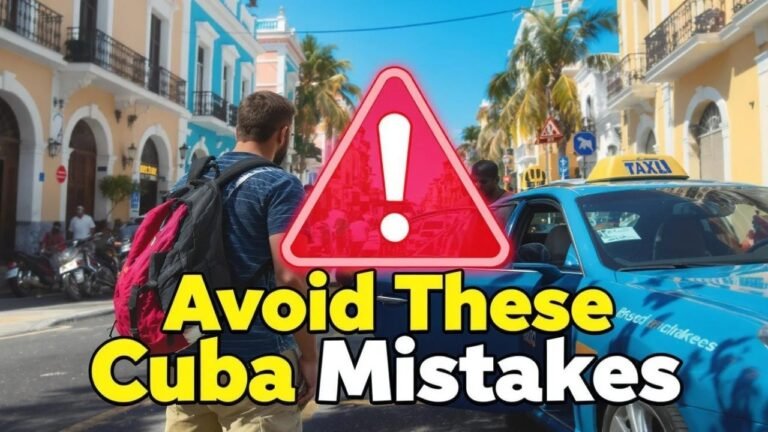 10 Things You Should NEVER Do in Cuba (Tourist Survival Guide)