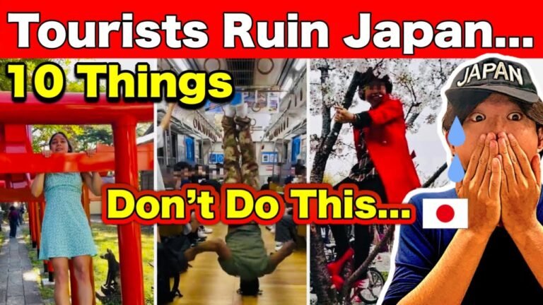 Tourists are Ruining Japan | Don't Ruin Japan For All of Us