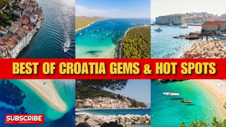 The Best Places to Visit in Croatia – Hidden Gems & Hot Spots! – Travel Video