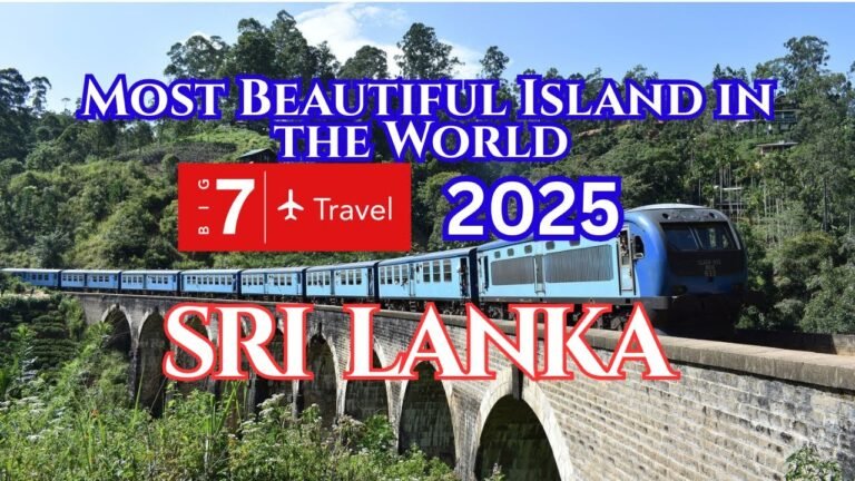 The Most Beautiful Island in the World for 2025 | Why Sri Lanka Topped the List!
