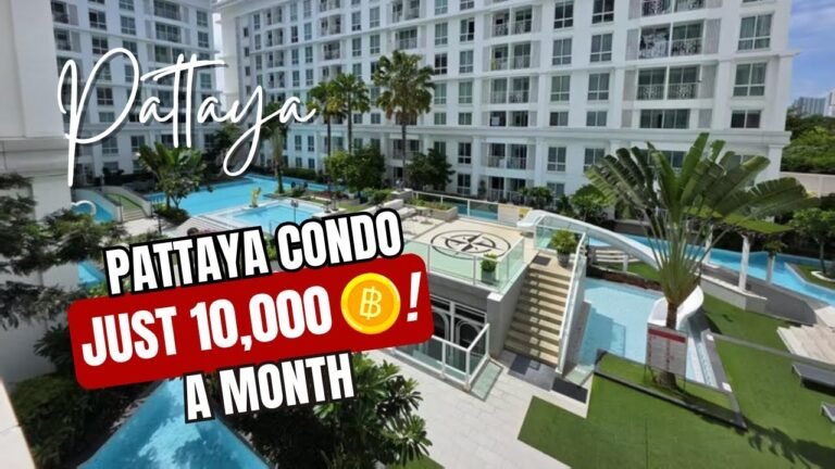 Pattaya Condo 10,000 THB a Month Jomtien Pattaya The Orient Resort , #pattaya #thailand #jomtien