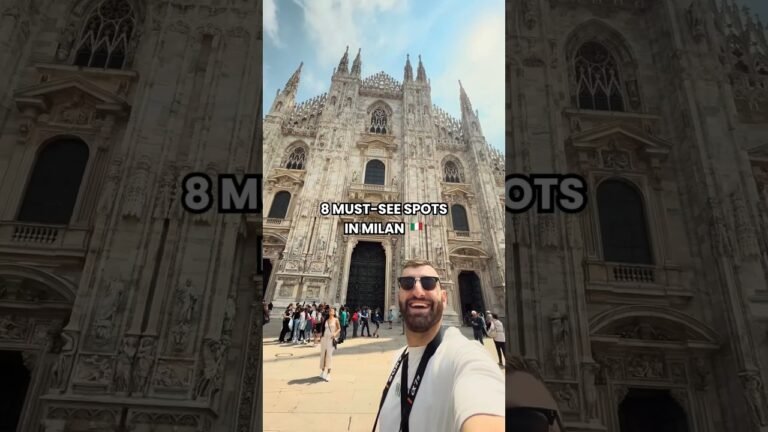 8 Must-See Places in Milan! 🇮🇹 #italy #milan #travel #travelbucketlist