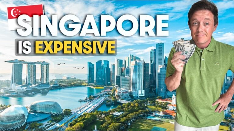 How Much I Spent In SINGAPORE 🇸🇬 (this might surprise you)