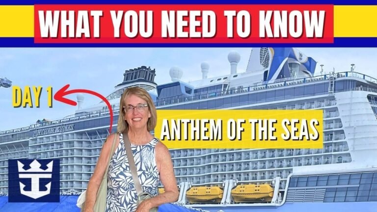 Anthem of the Seas Embarkation Day Dubai | What to Expect + Tips