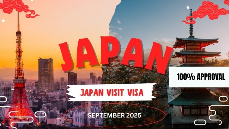 Japan Visit Visa For Pakistani 2025 | Japan Visa Requirements for Pakistani 2025