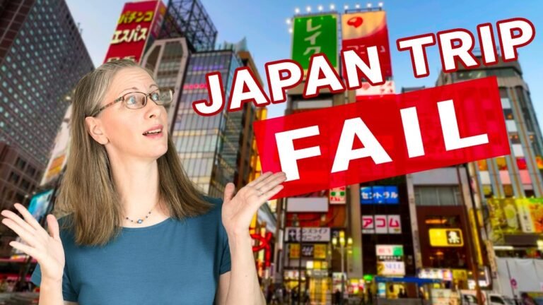 Top 5 Japan Itinerary Mistakes That Will RUIN Your Trip! Expert Advice
